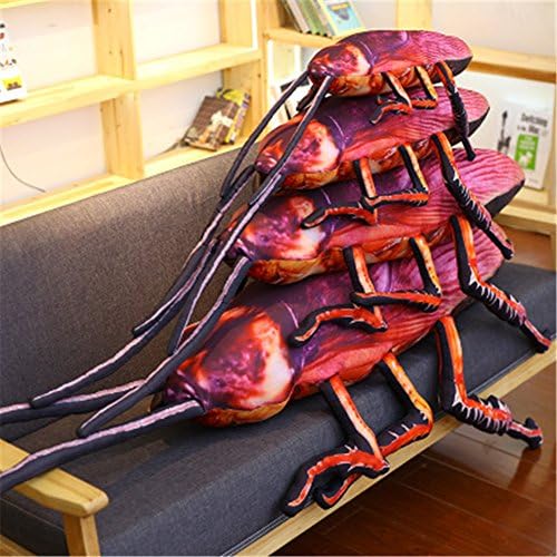 Cockroach Plush Pillow Funny Decor for Kids