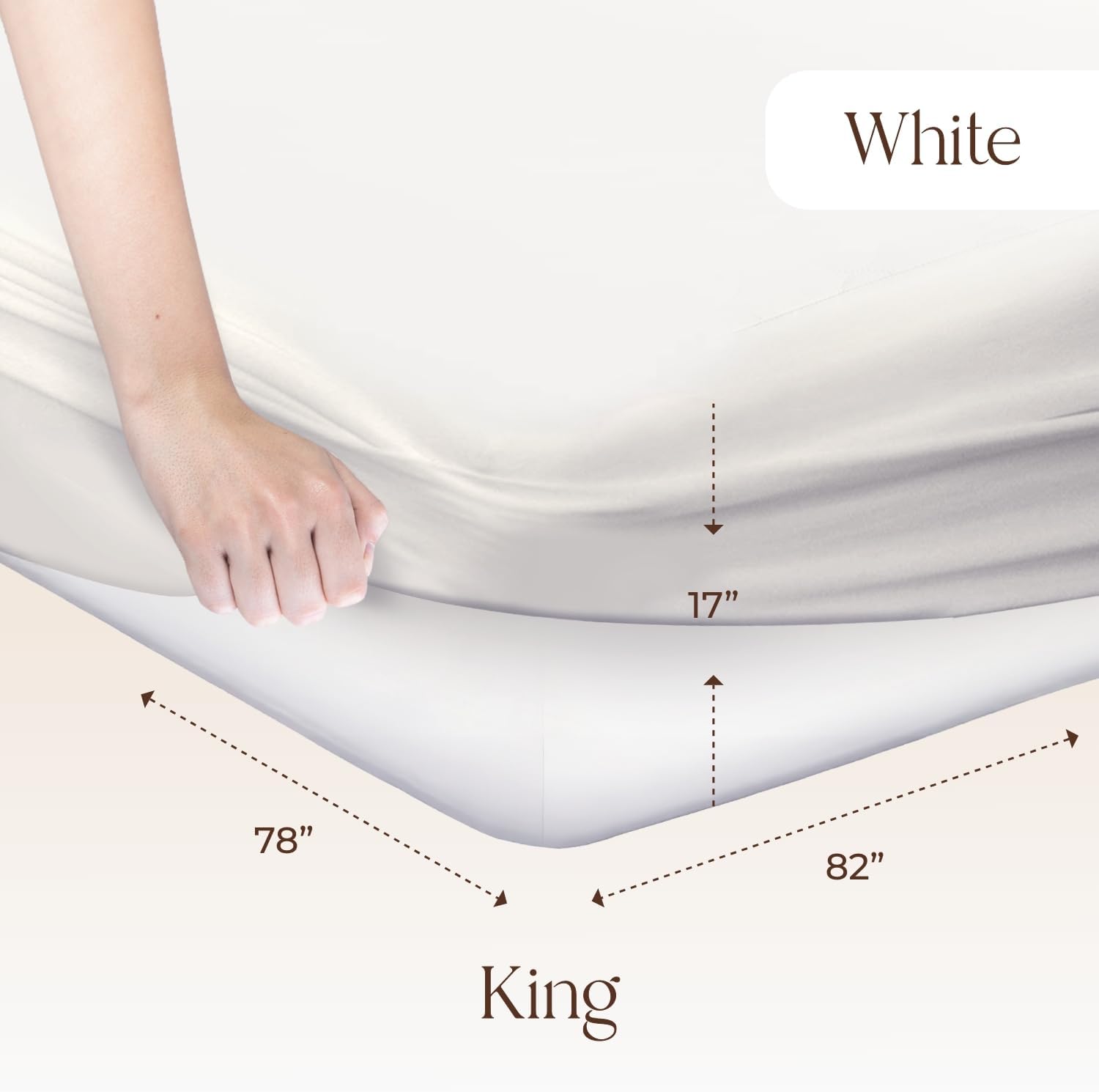 Whisper Organics Organic Cotton Mattress Protector Pad