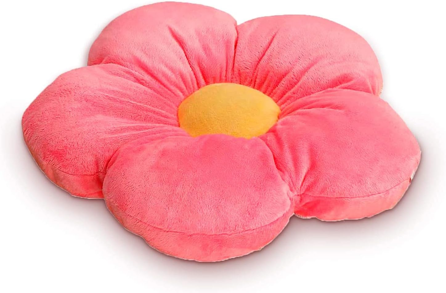 Butterfly Craze Daisy Floor Pillow - Pink 20 Inches