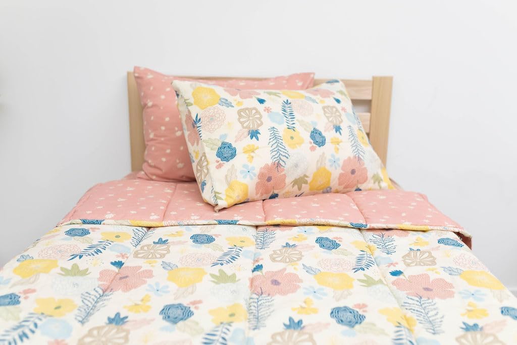 Beddys Flower Blossoms Kids Zipper Bed Set 1