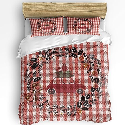 Boanket 3-Piece Cali King Duvet Cover Set with Zipper Closure 1