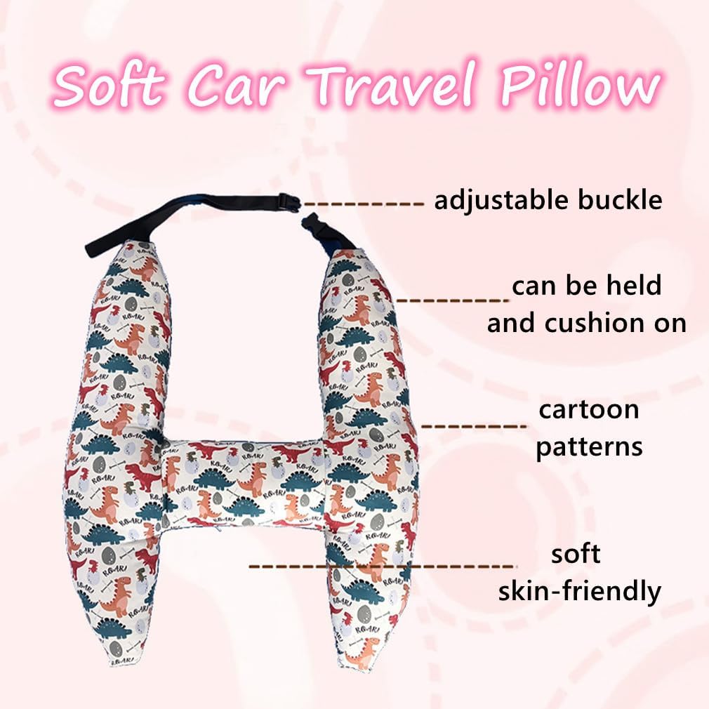 Car Travel Pillow for Kids Adults with Neck Support 1