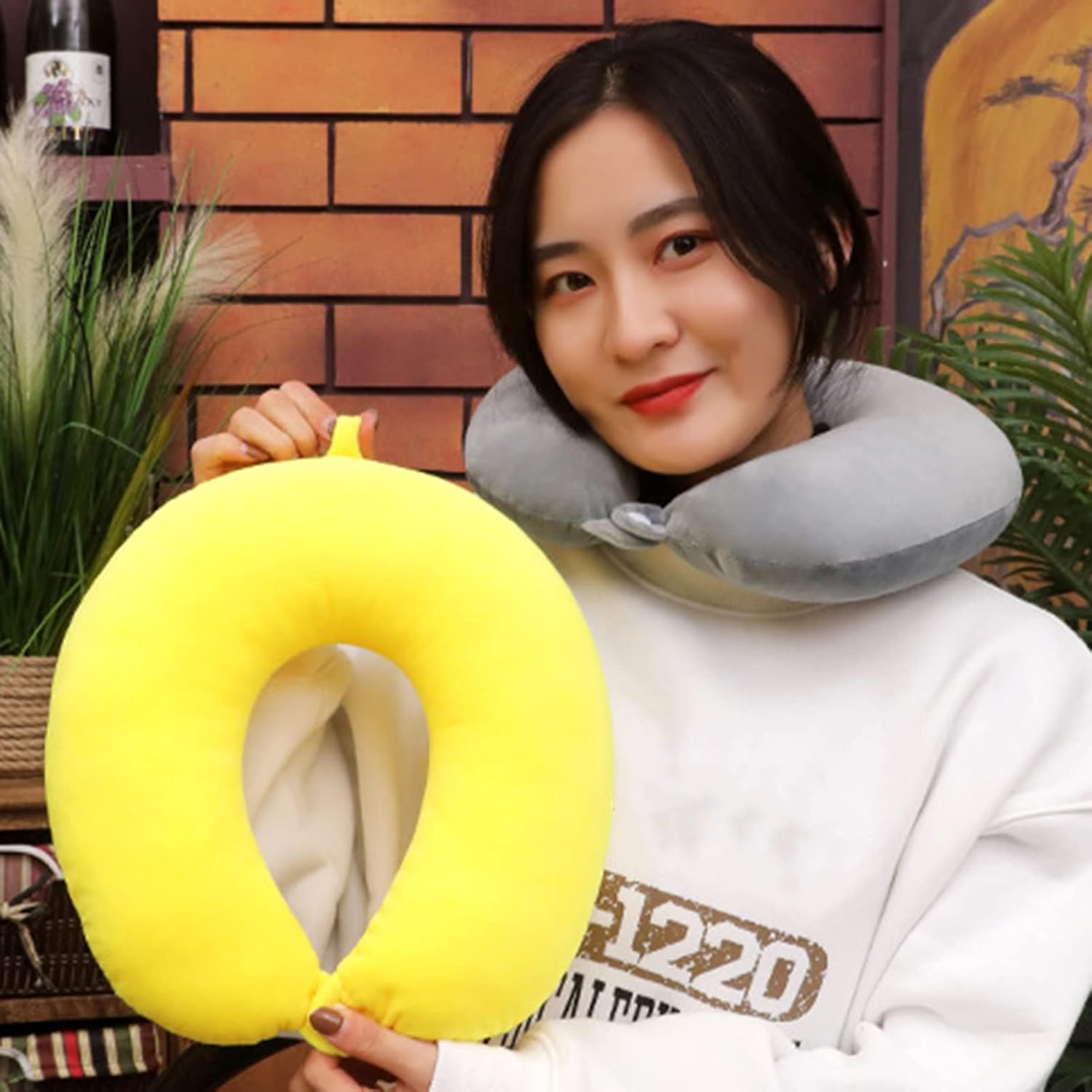 CDAR Travel Neck Pillow for Head Support