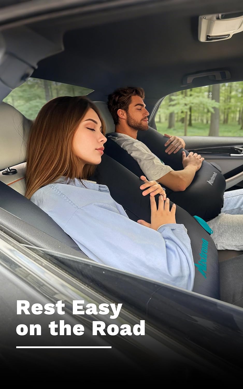 Mixtrend Travel Pillow Inflatable for Kids Adults Neck Head Support