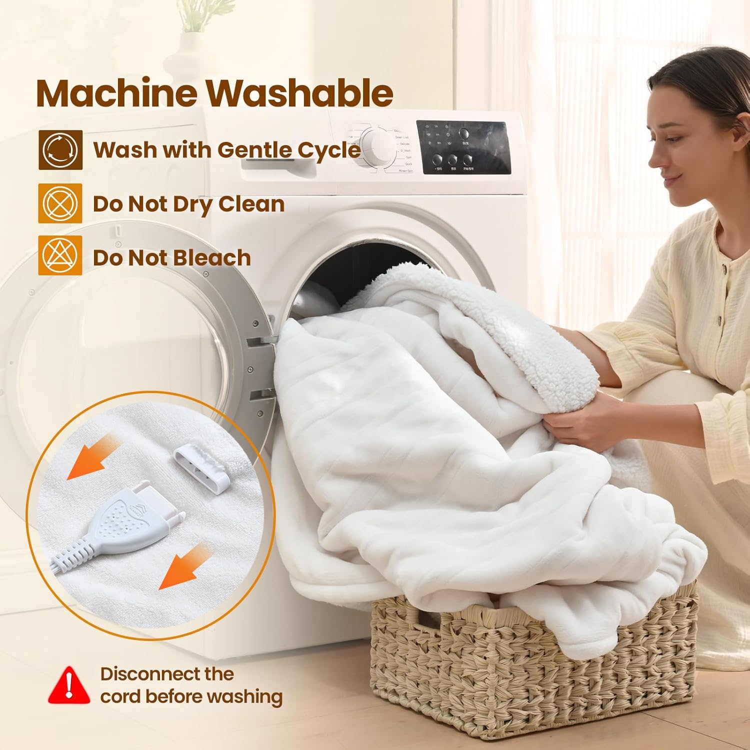 Bearhug Electric Blanket Full Size 77 x 84