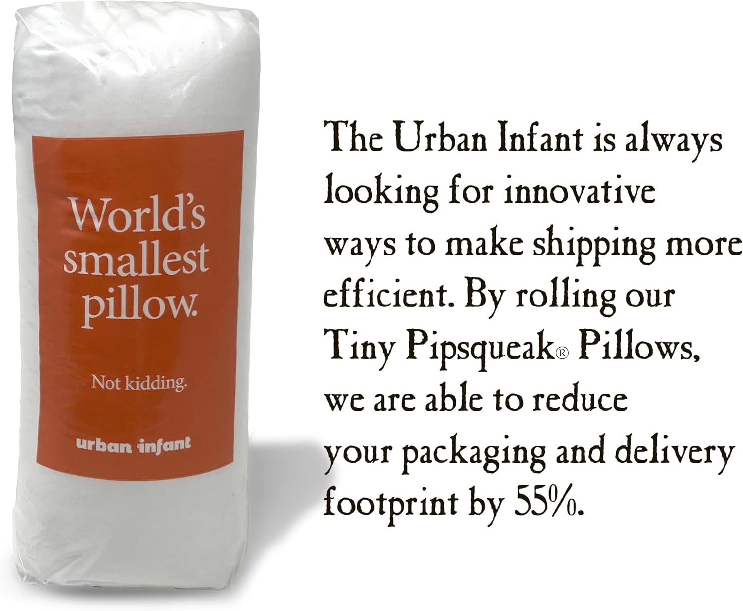 Urban Infant Pipsqueak Pillow - 11 x 7 in - Travel Kids Friendly 1