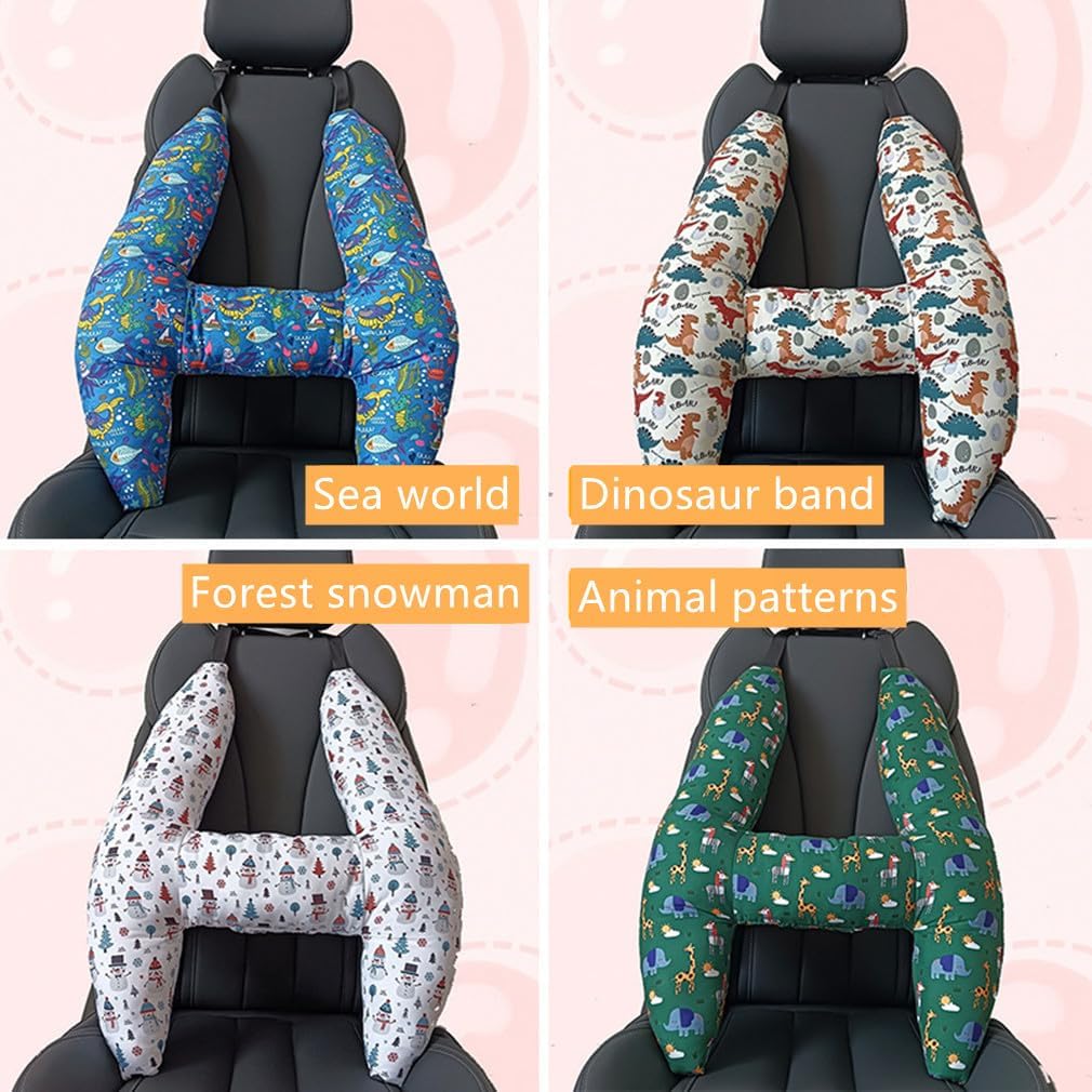 Car Travel Pillow for Kids Adults with Neck Support 1