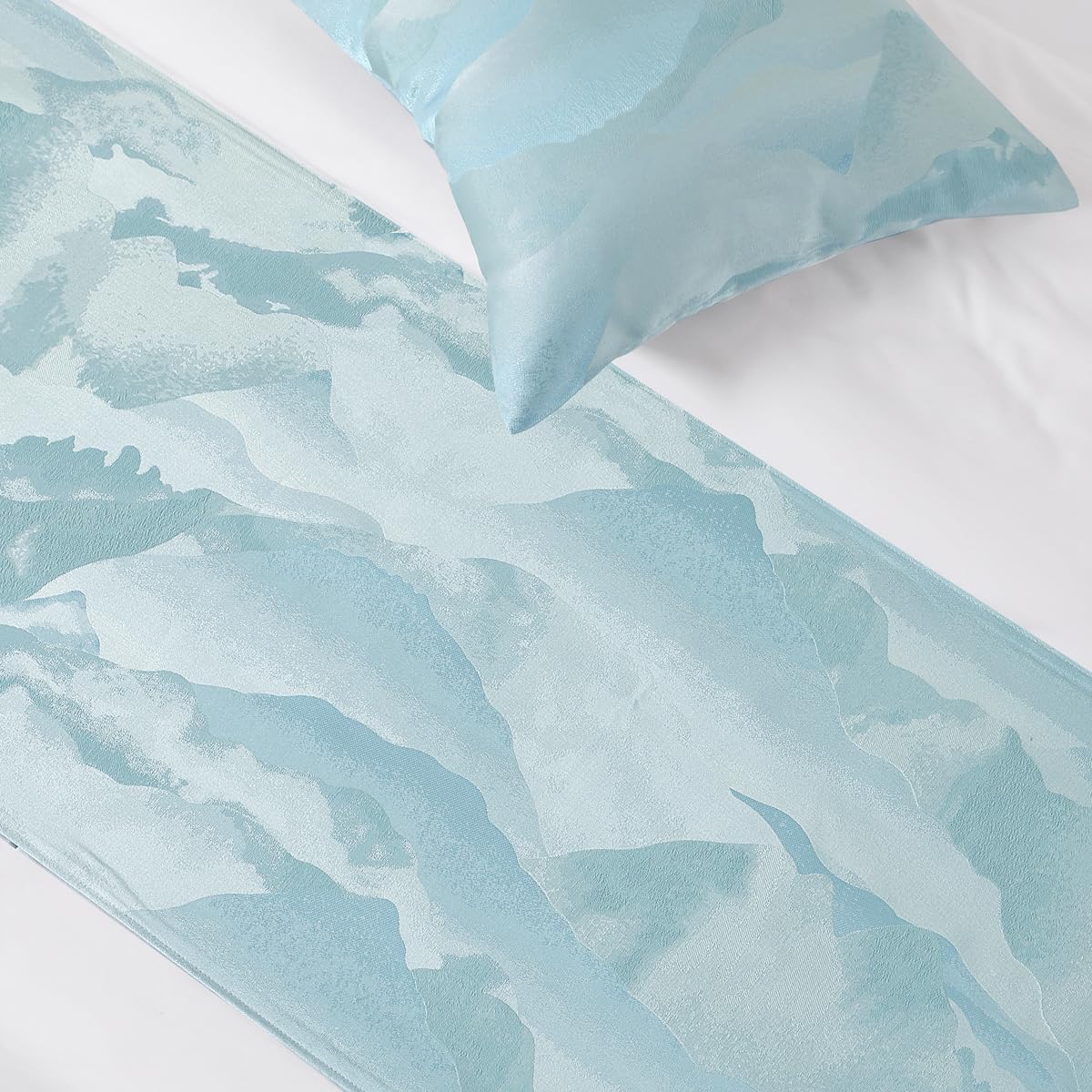 AMBERIS Bed Runners Scarves Modern Style No Fading Soft