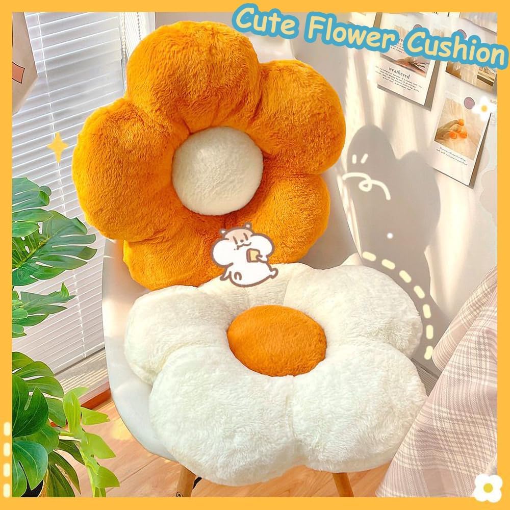 Triforde 197 Inch Daisy Flower Throw Pillow