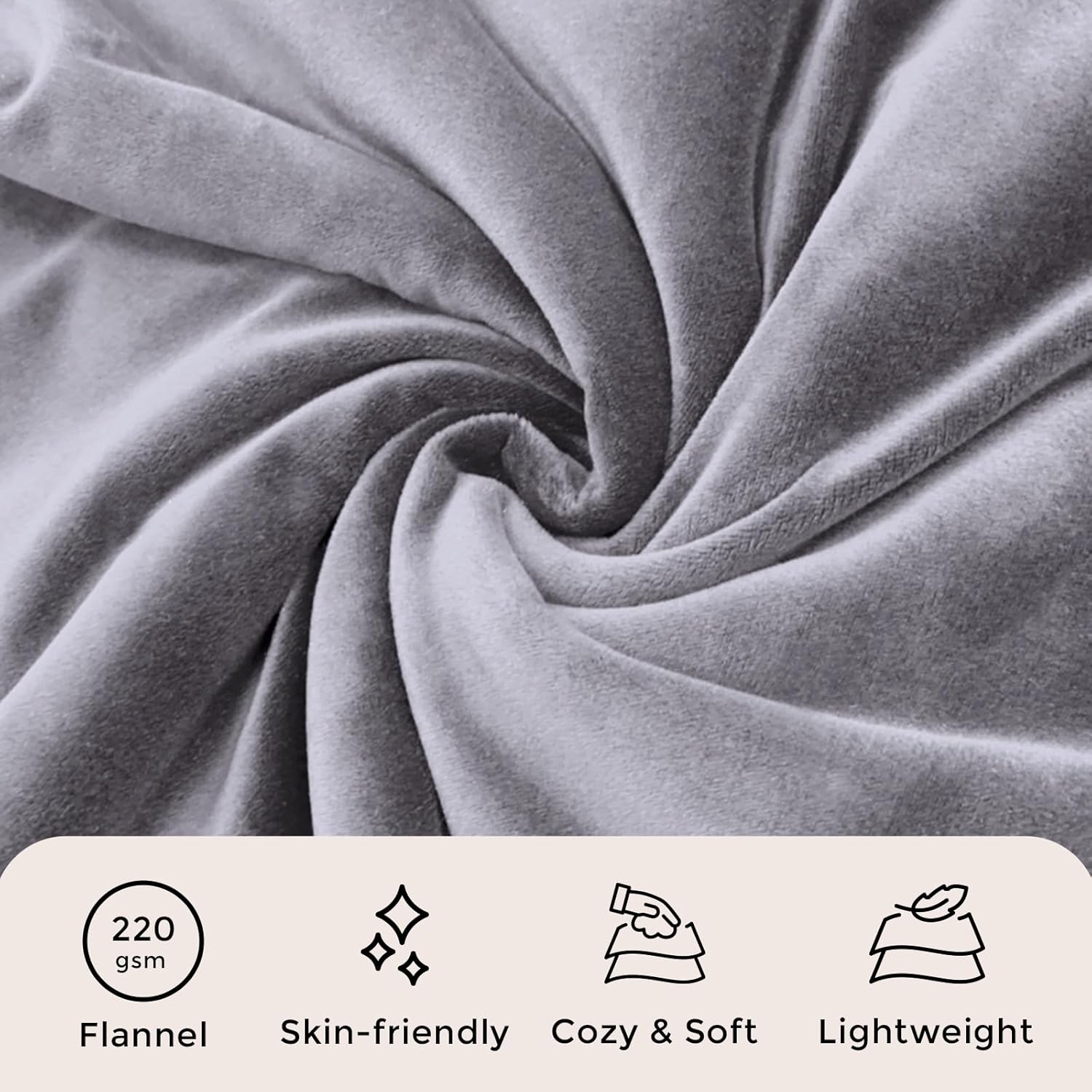 OLIFE Ultra Soft Electric Blanket 62x84 10 Heat Levels