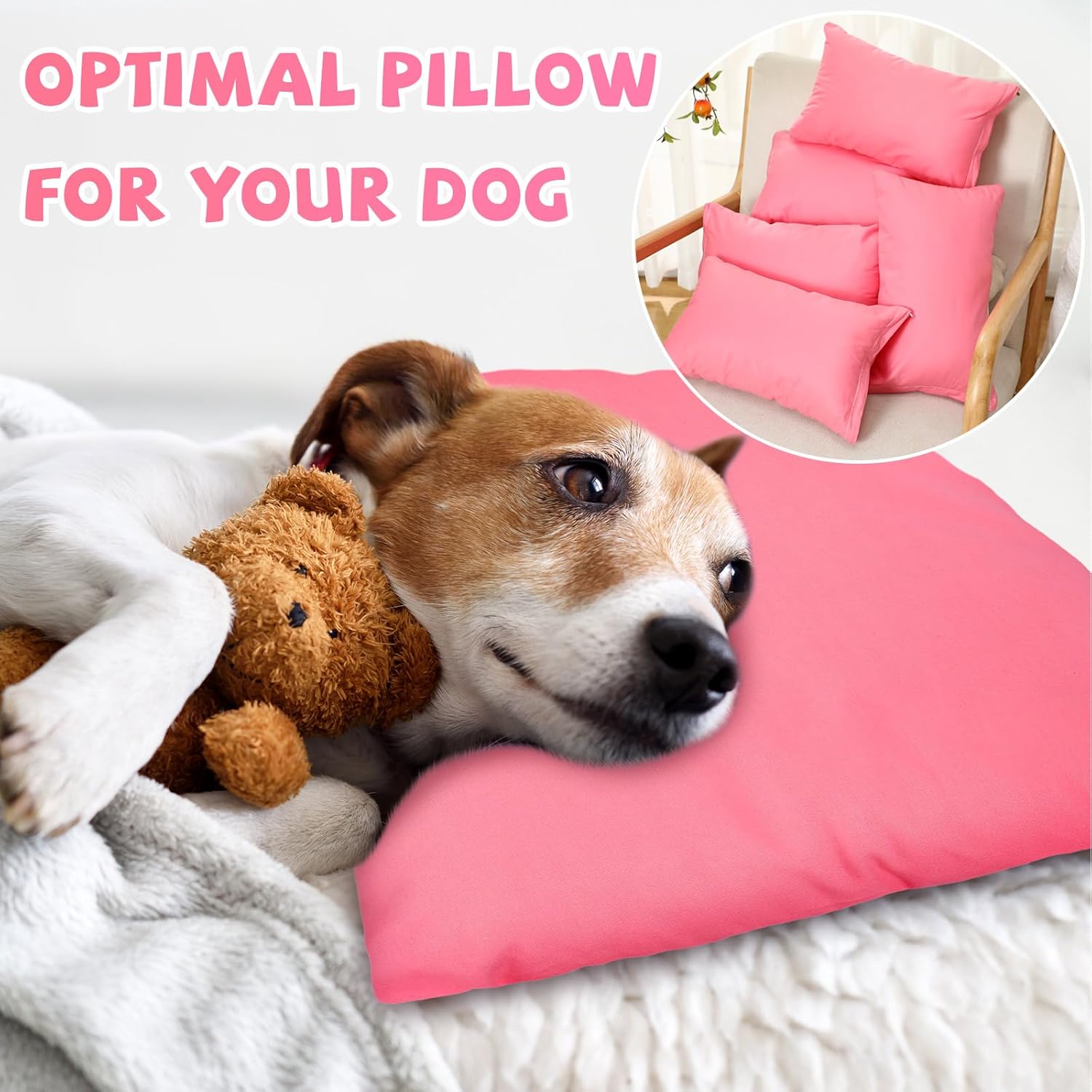 Kigley 6-Pack Mini Travel Pillows 14x9 Inch Soft Comfort