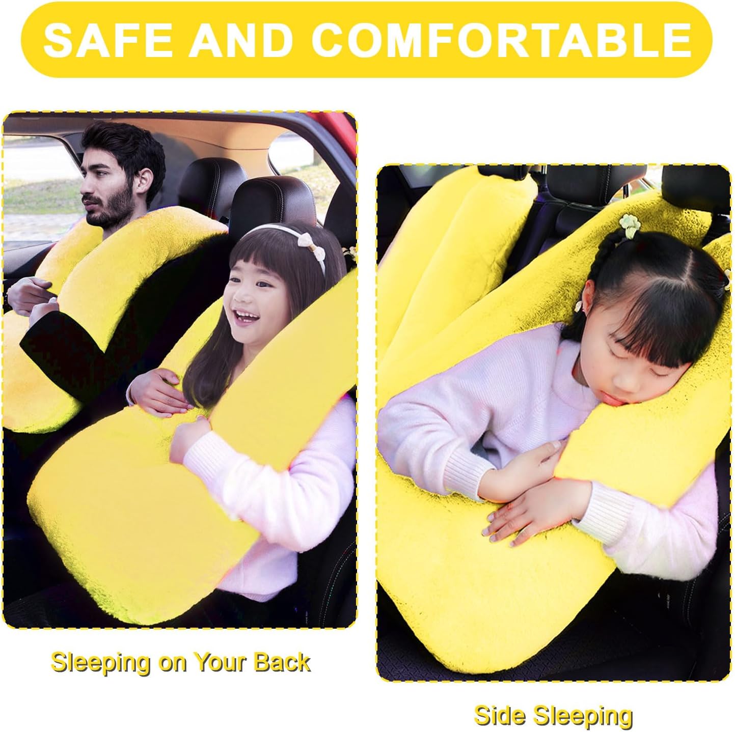 MROUEN Travel Pillow for Kids and Adults