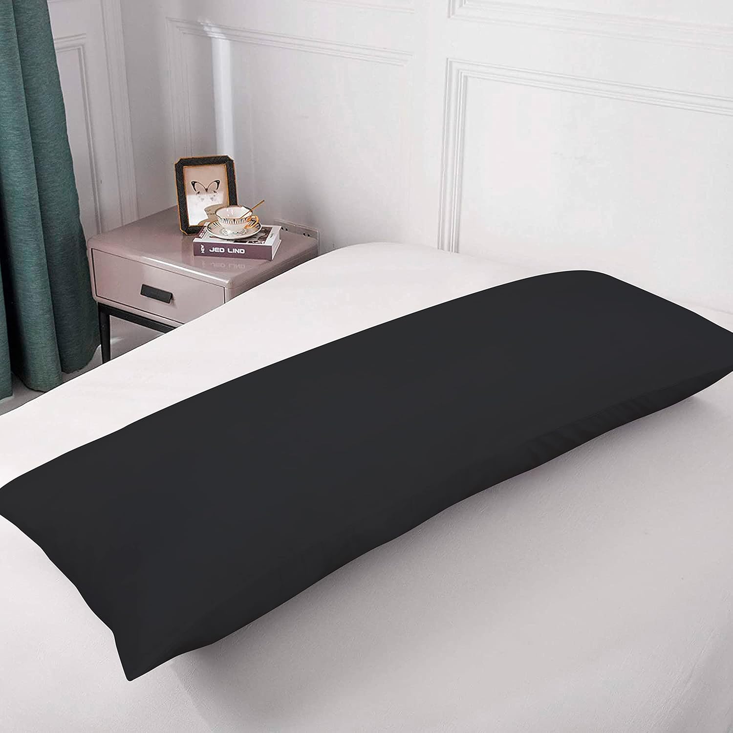 ROYALE LINENS Body Pillow Cover 2 Pack