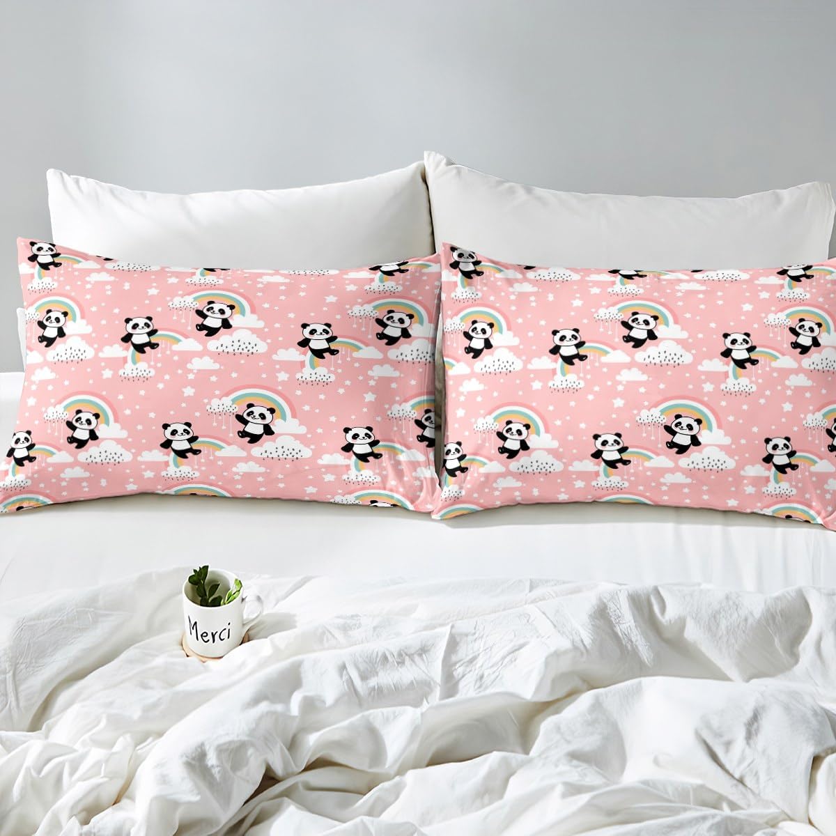 Erosebridal Panda 3D Print Duvet Cover Set