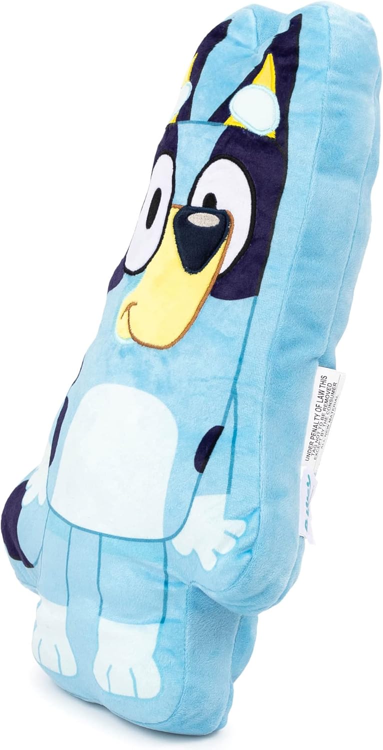 Bluey Shaped Decorative Pillow - 17 Inches Kids Plush Throw Pillow