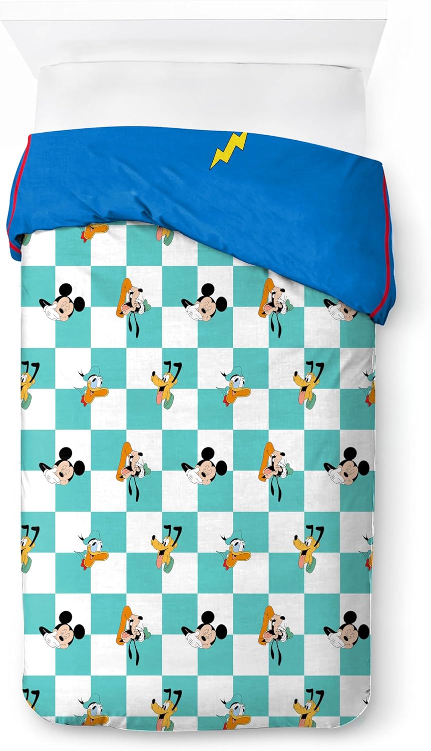 Jay Franco Disney Mickey Mouse Duvet Cover Set Twin Super Soft