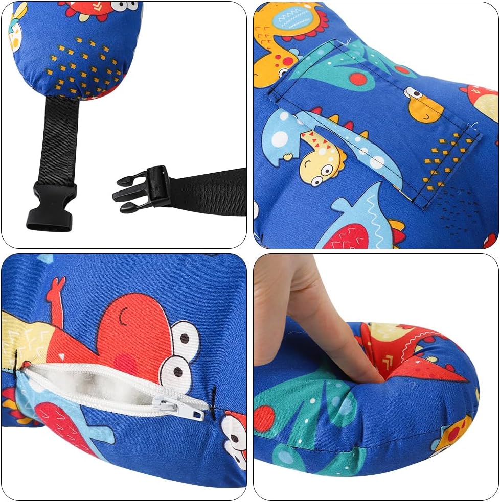 X-Shaped Travel Pillow for Car Seat Support