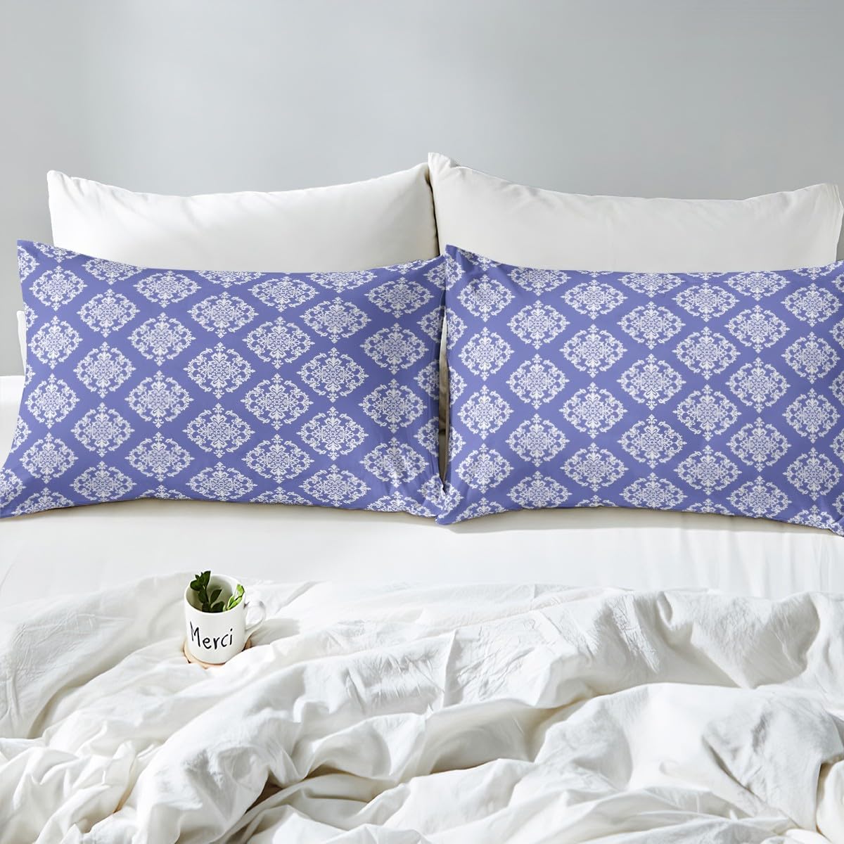 Erosebridal Purple Gothic Bed Sheet Set Twin 1