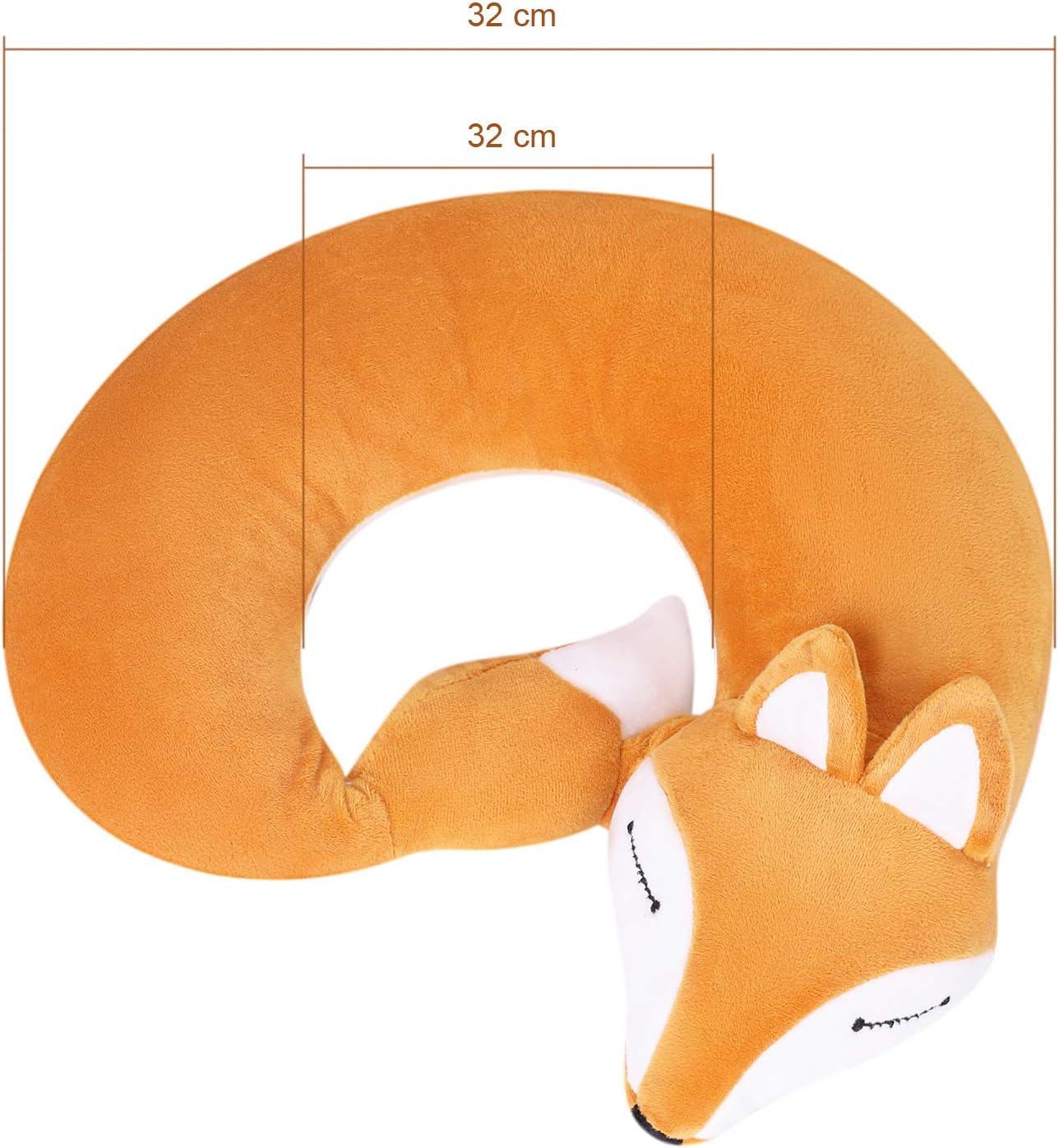 XGOPTS Cartoon Animal Travel Neck Pillow for Kids Adults