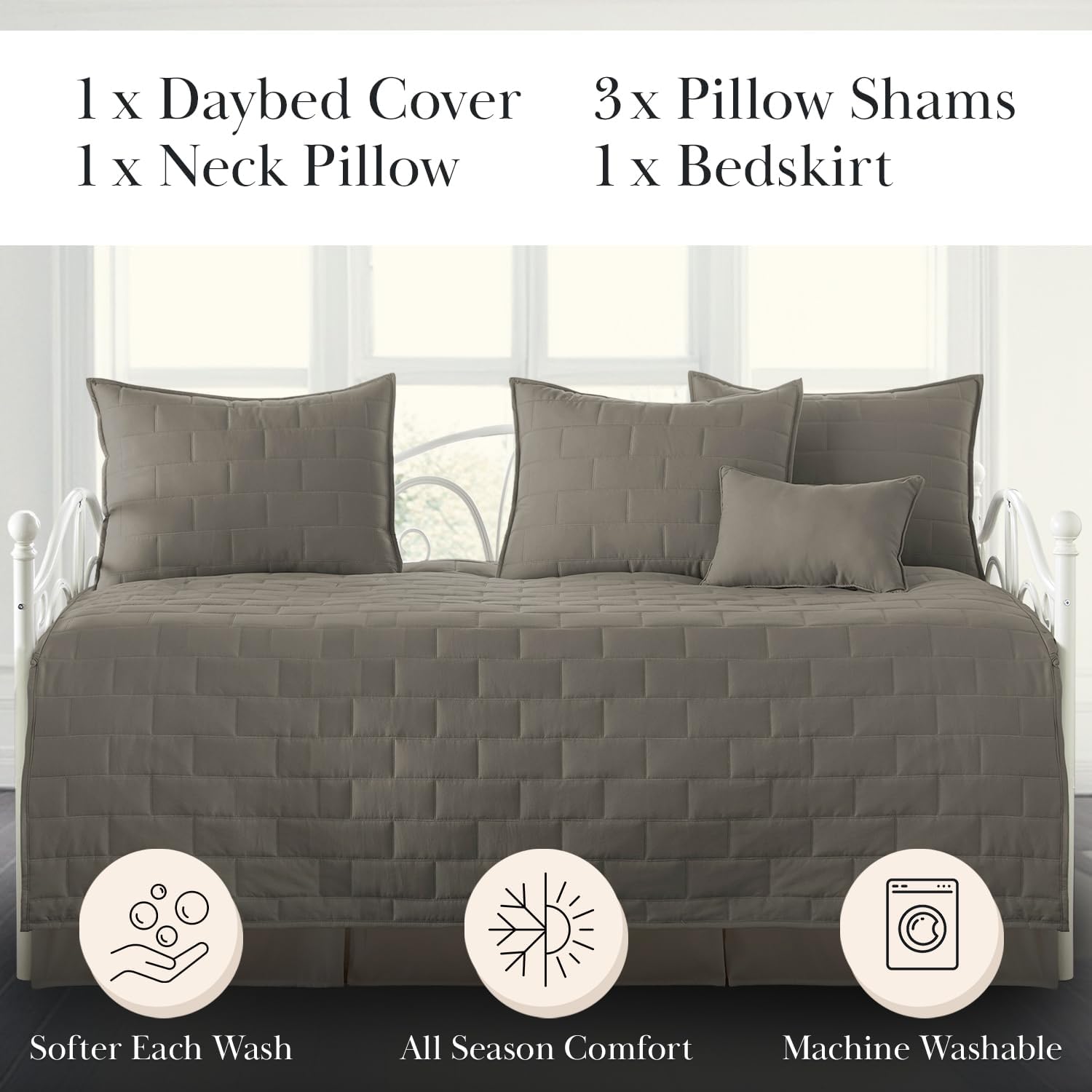 Southshore Fine Living Twin Daybed Comforter Set