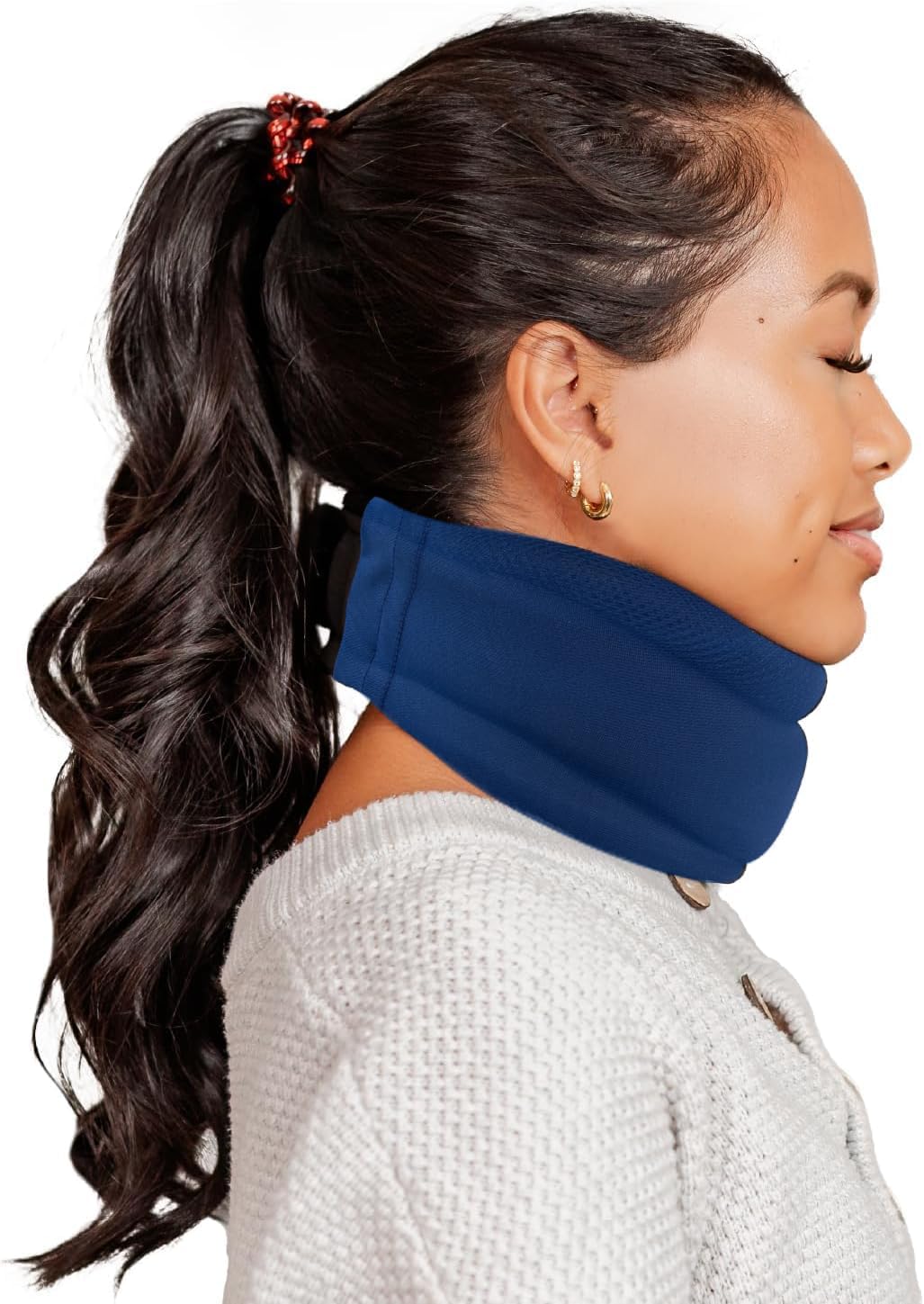 NoKnod Travel Neck Pillow - Adjustable Comfortable