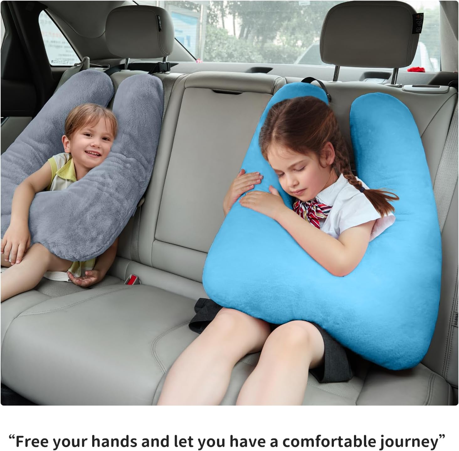 BGZBGZ Travel Pillow for Children and Adults Purple