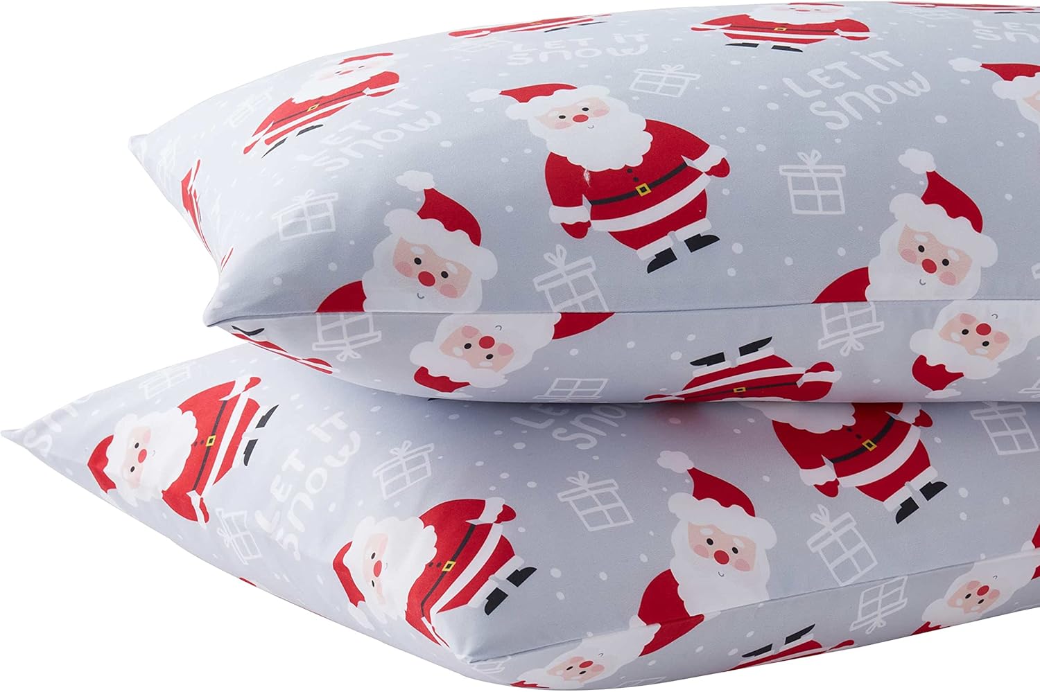 Special Edition Let It Snow Christmas Pillowcases - 2-Pack Standard