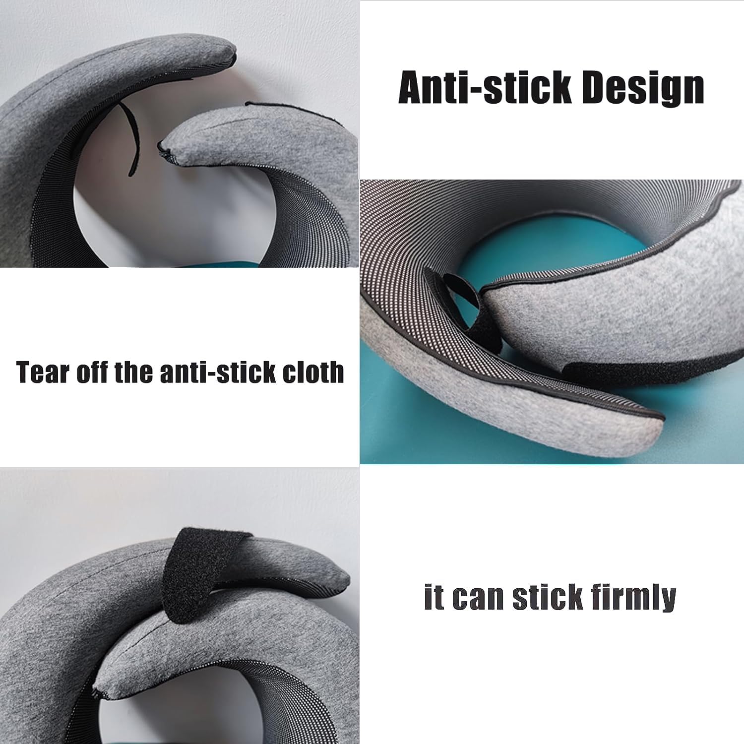 2PC Travel Pillow with Chin Wrap Support
