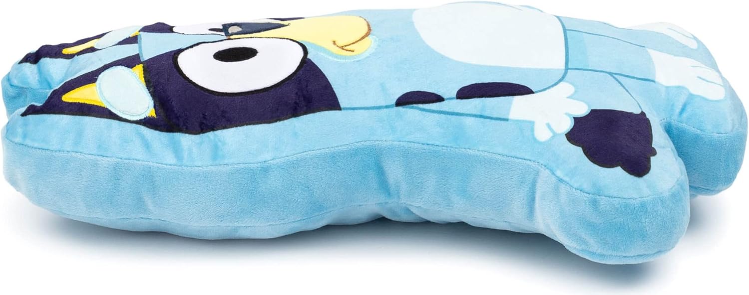 Bluey Shaped Decorative Pillow - 17 Inches Kids Plush Throw Pillow