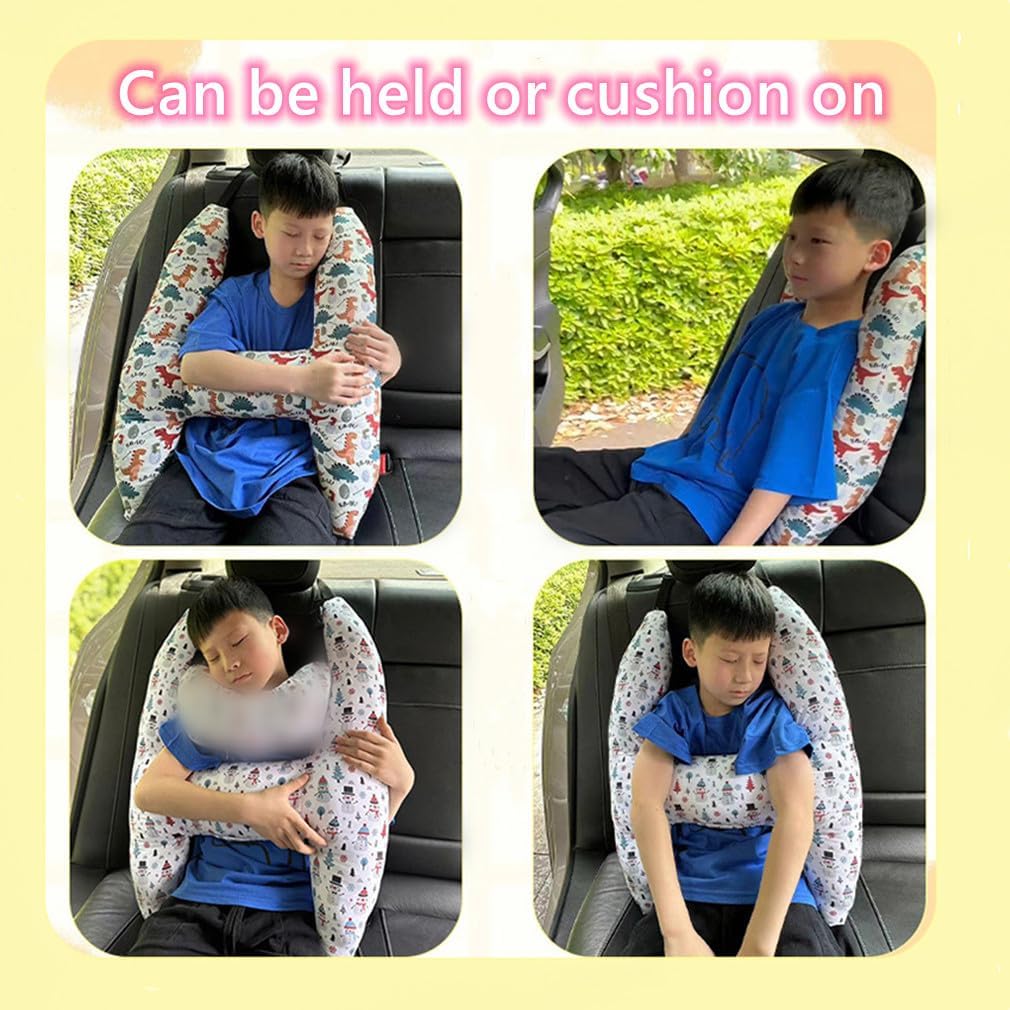 Car Travel Pillow for Kids Adults with Neck Support 1