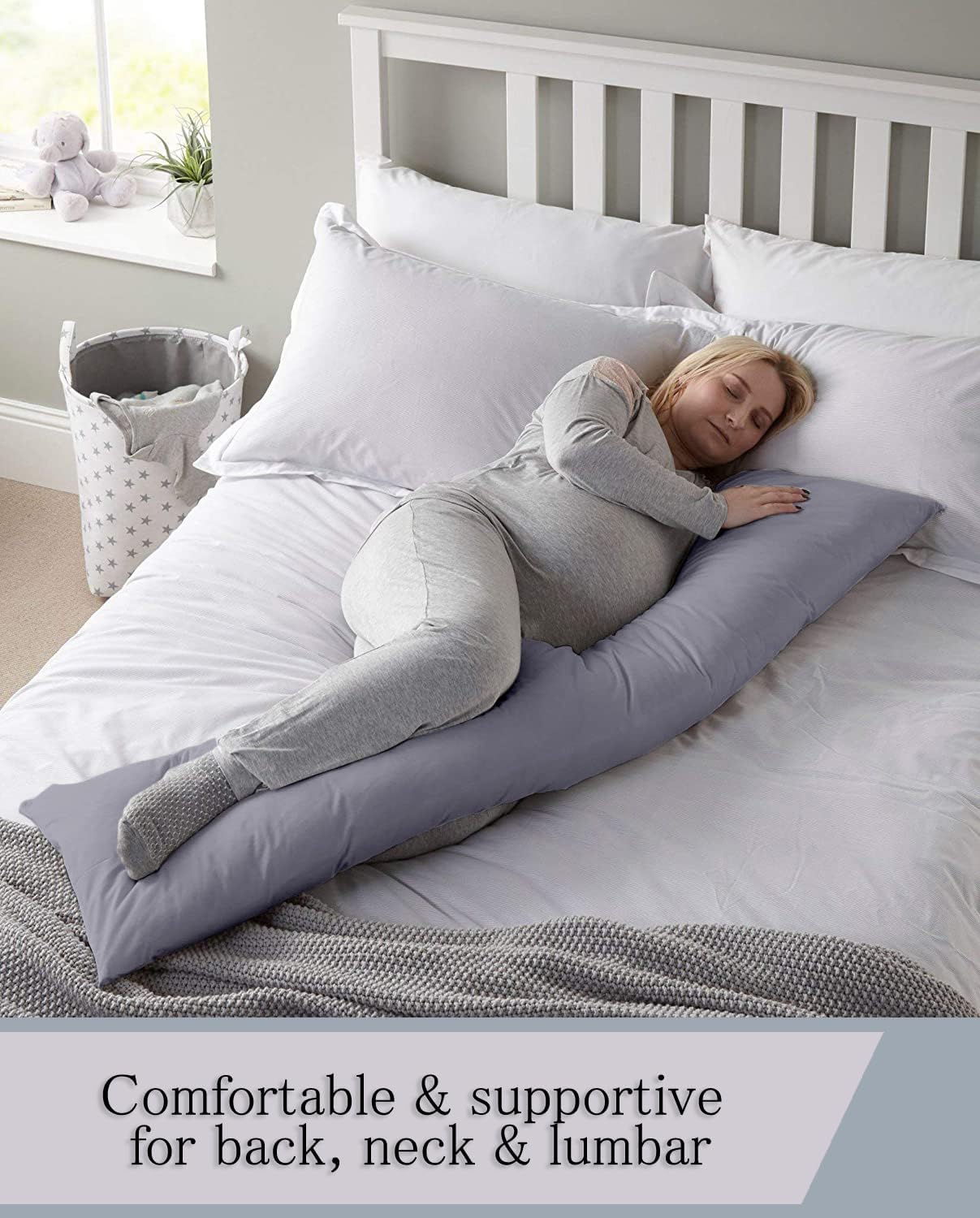 Cotton Delight Body Pillowcase 20 x 72 Zipper Closure