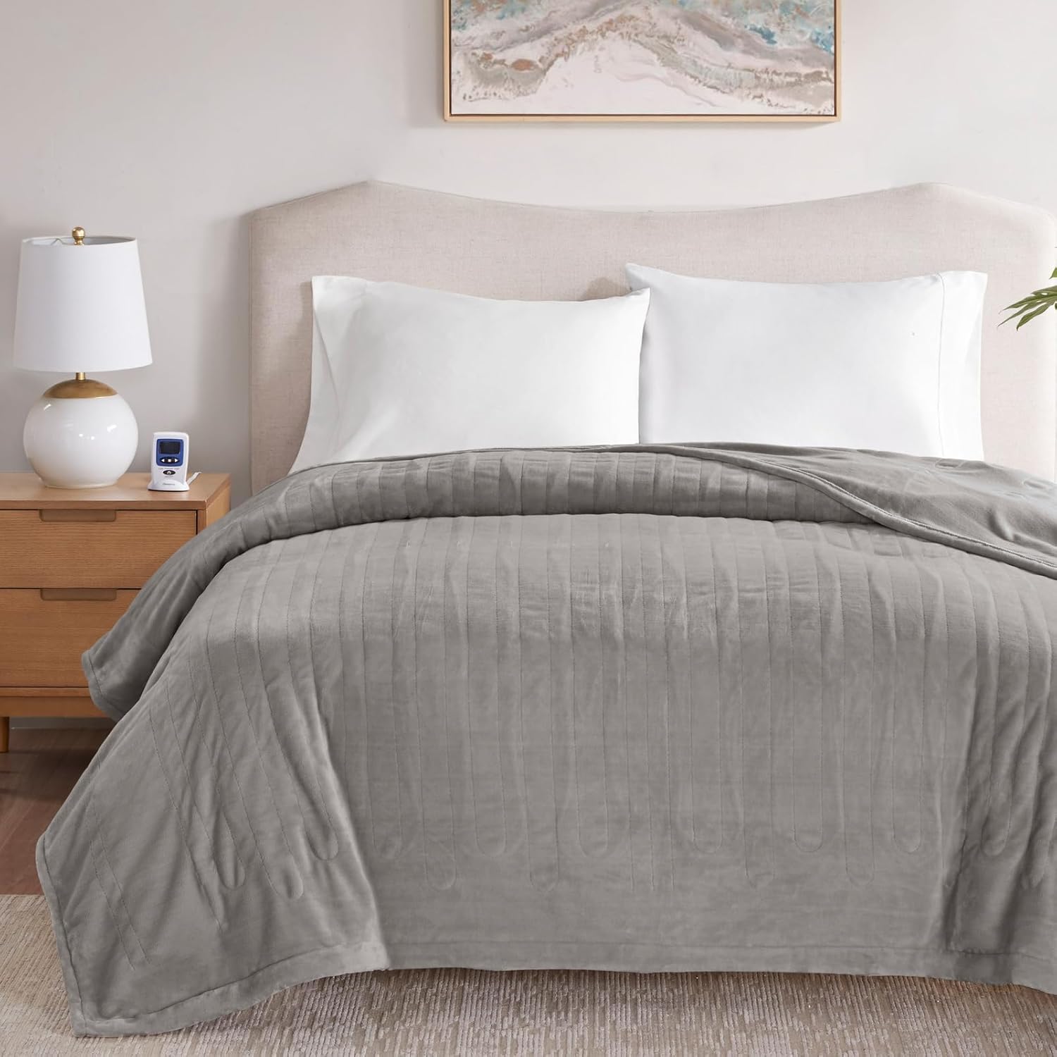 Beautyrest Wi-Fi Heated Electric Blanket with 20 Heat Settings