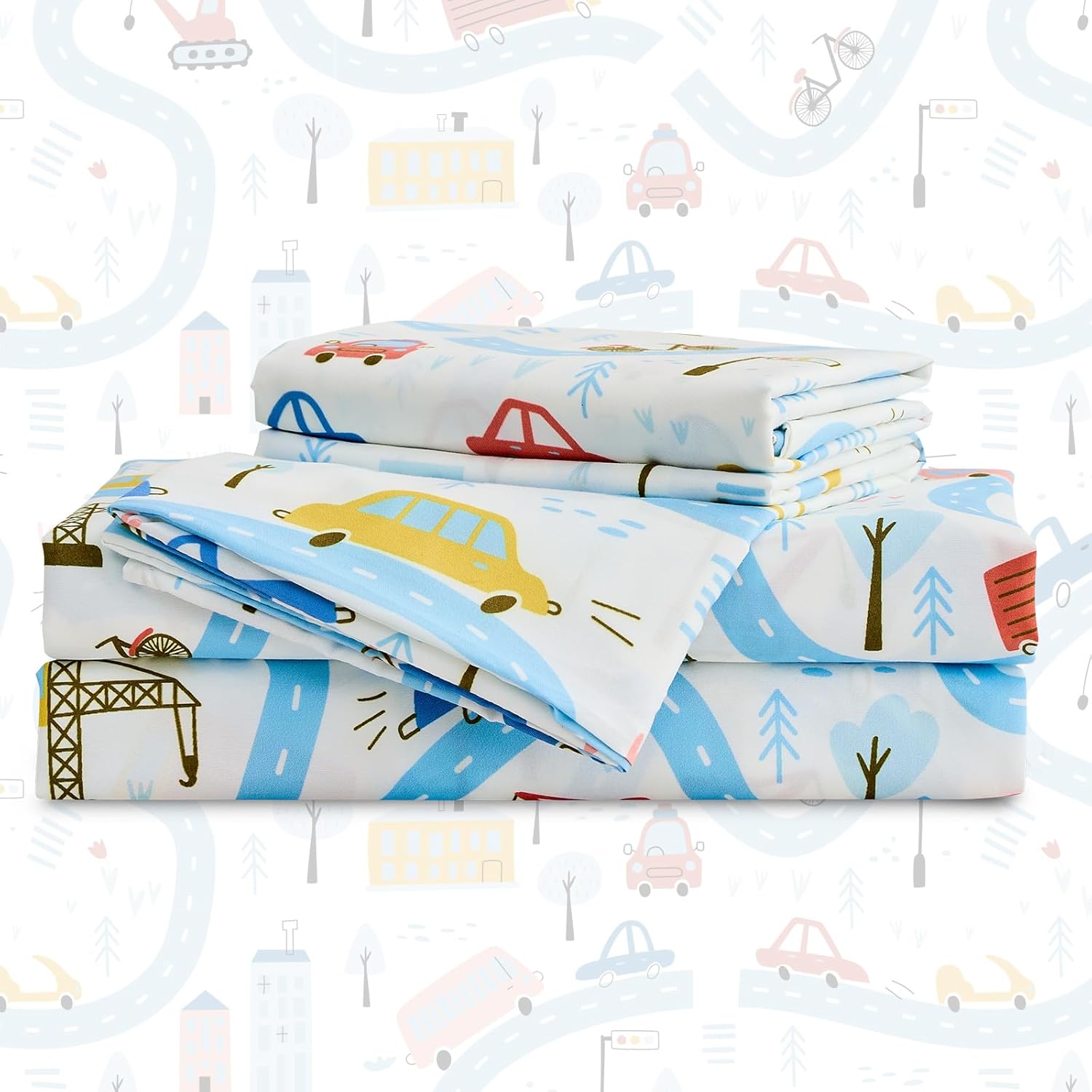 Gogreen Kids Bed Sheet Set Twin Size 3pcs