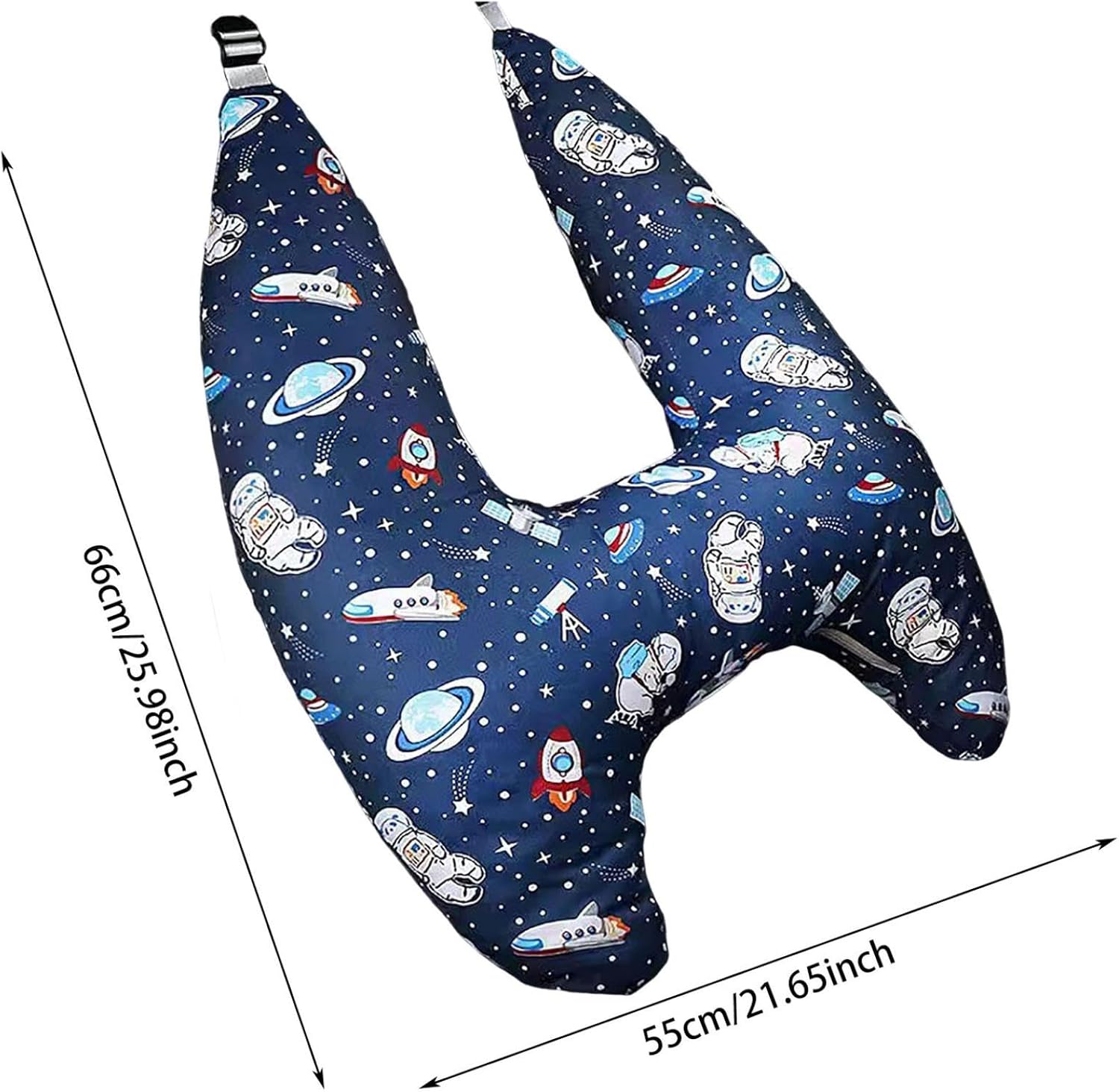 Kids Travel Pillow Headrest with Washable Cover