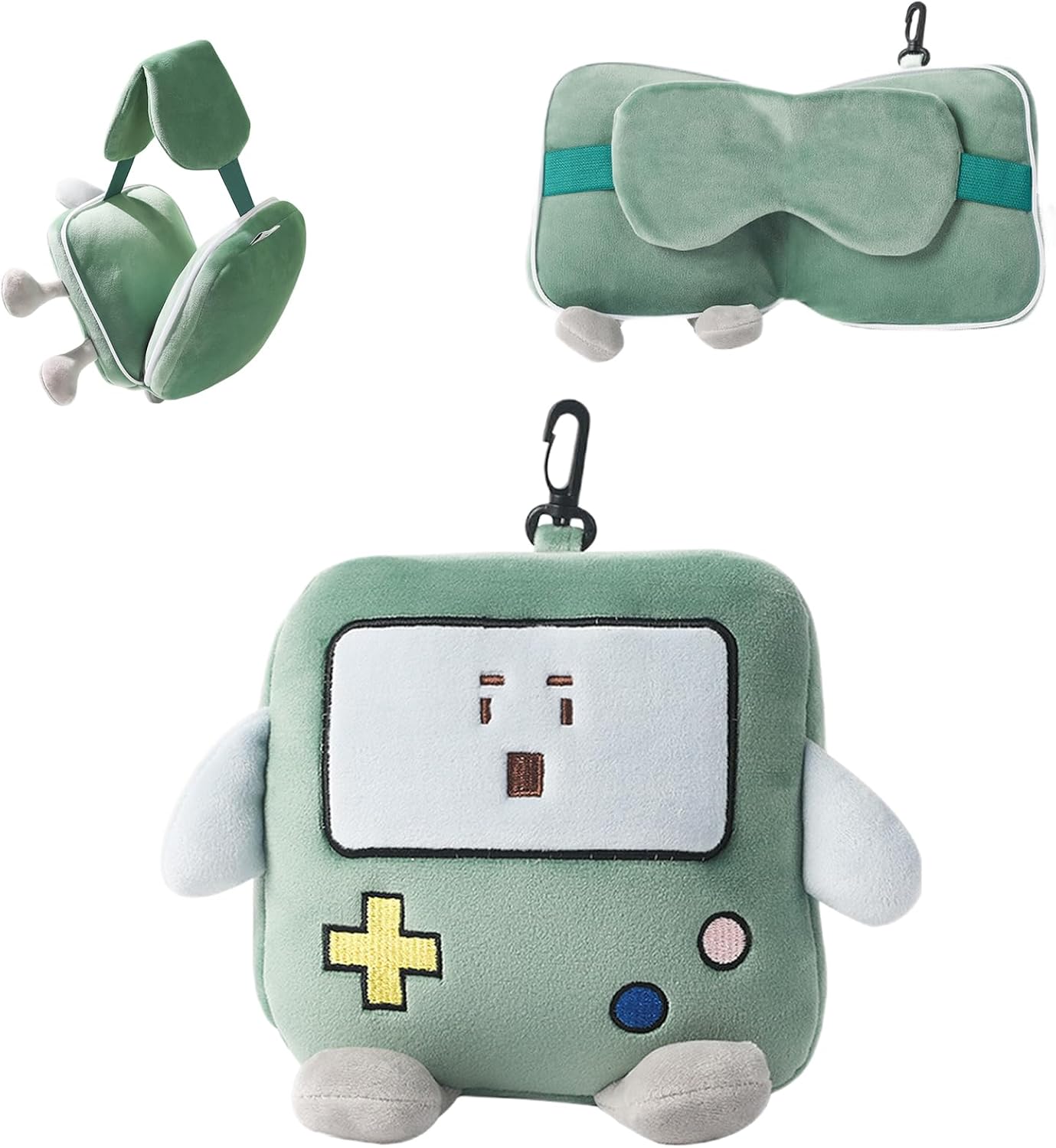 Game Console Travel Pillow Eye Mask 2 in 1 Comfortable
