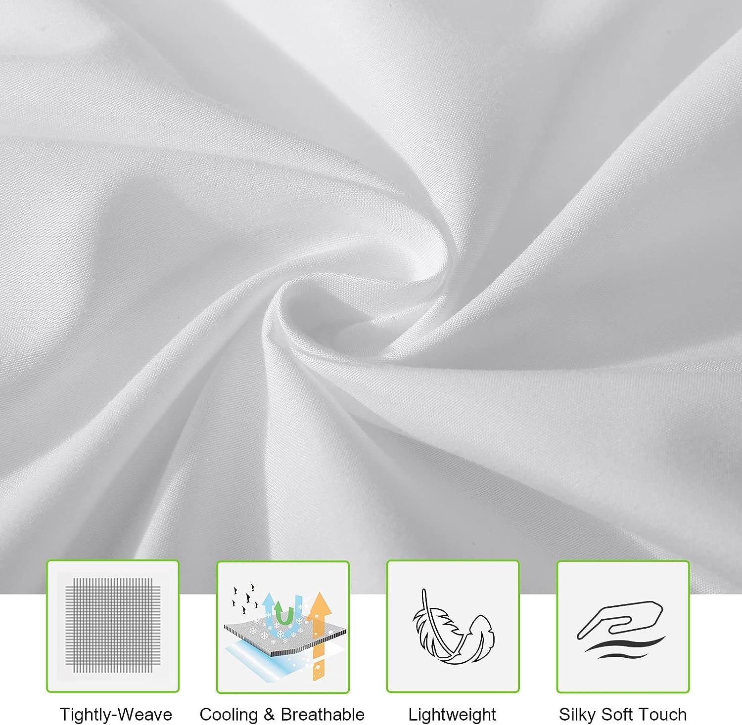 OmErsa Twin Sheet Set - Soft Microfiber Wrinkle Free Deep Pocket