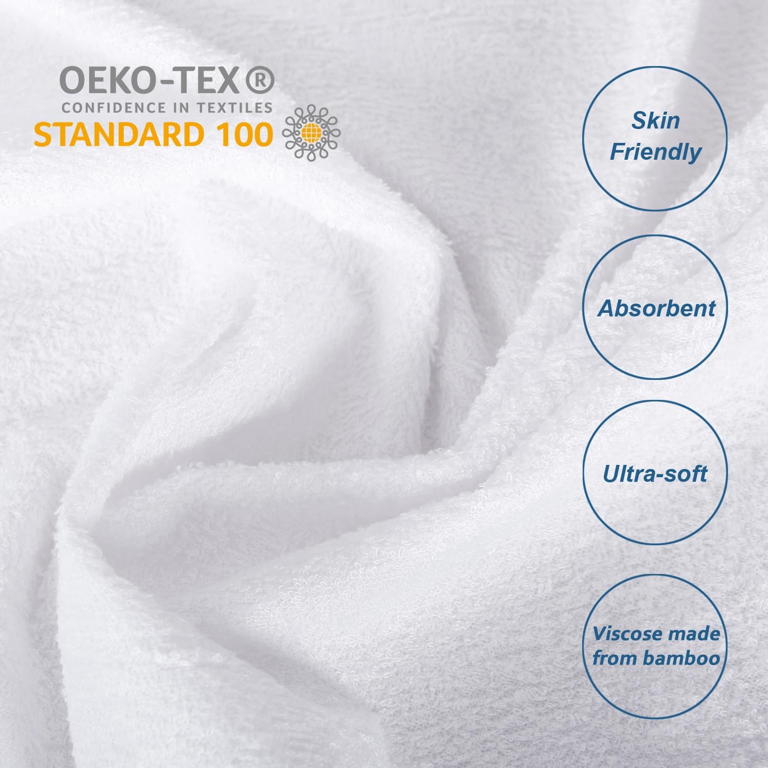 Moonsea Full Size Waterproof Mattress Protector with Elastic Skirt