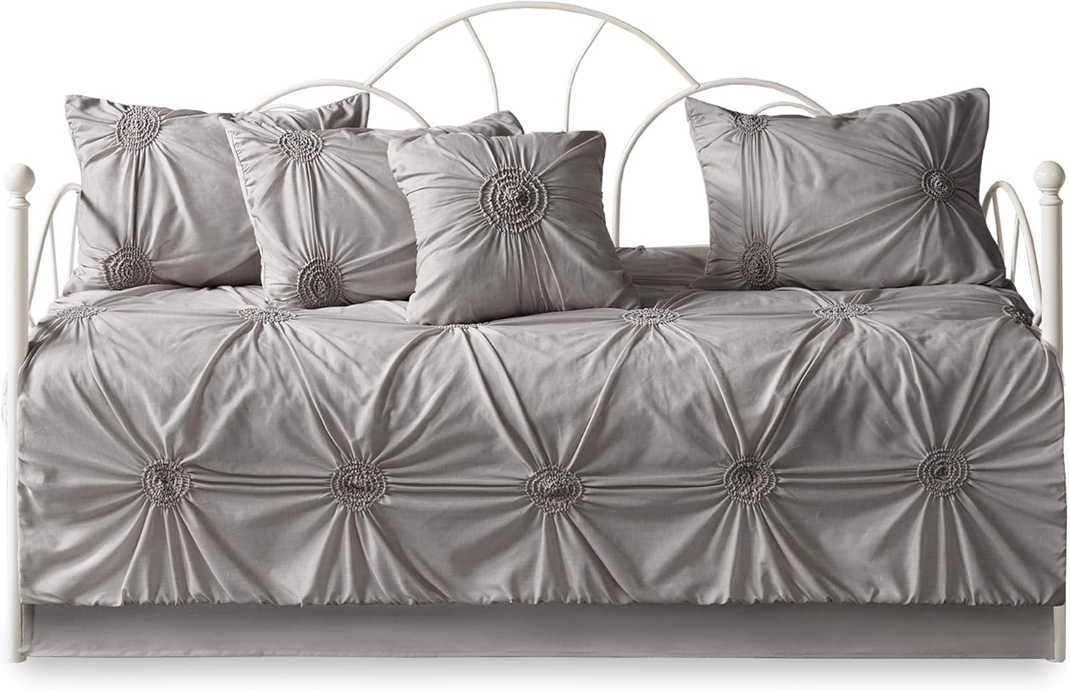 Madison Park Daybed Cover Set - Dark Grey 75x39 6 Piece 1