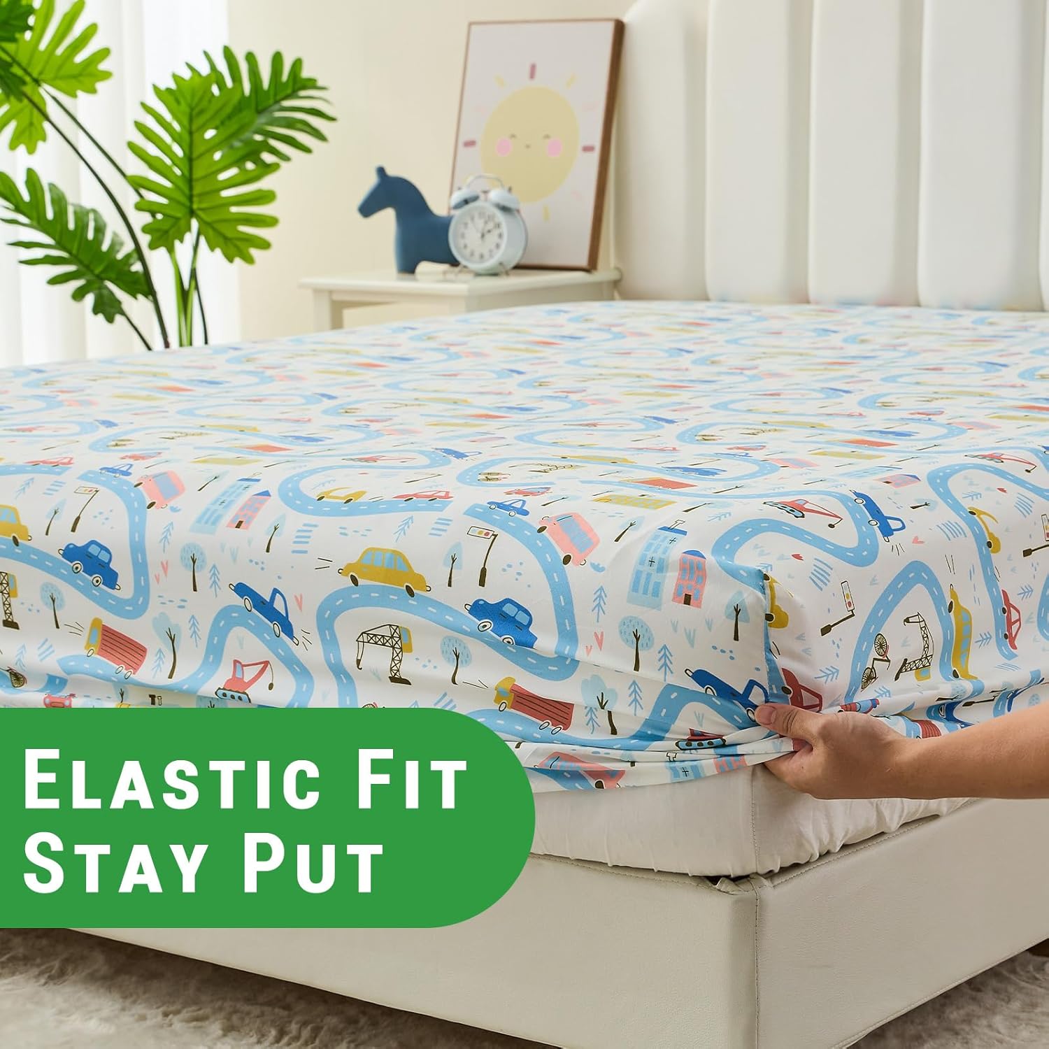 Gogreen Kids Bed Sheet Set Twin Size 3pcs