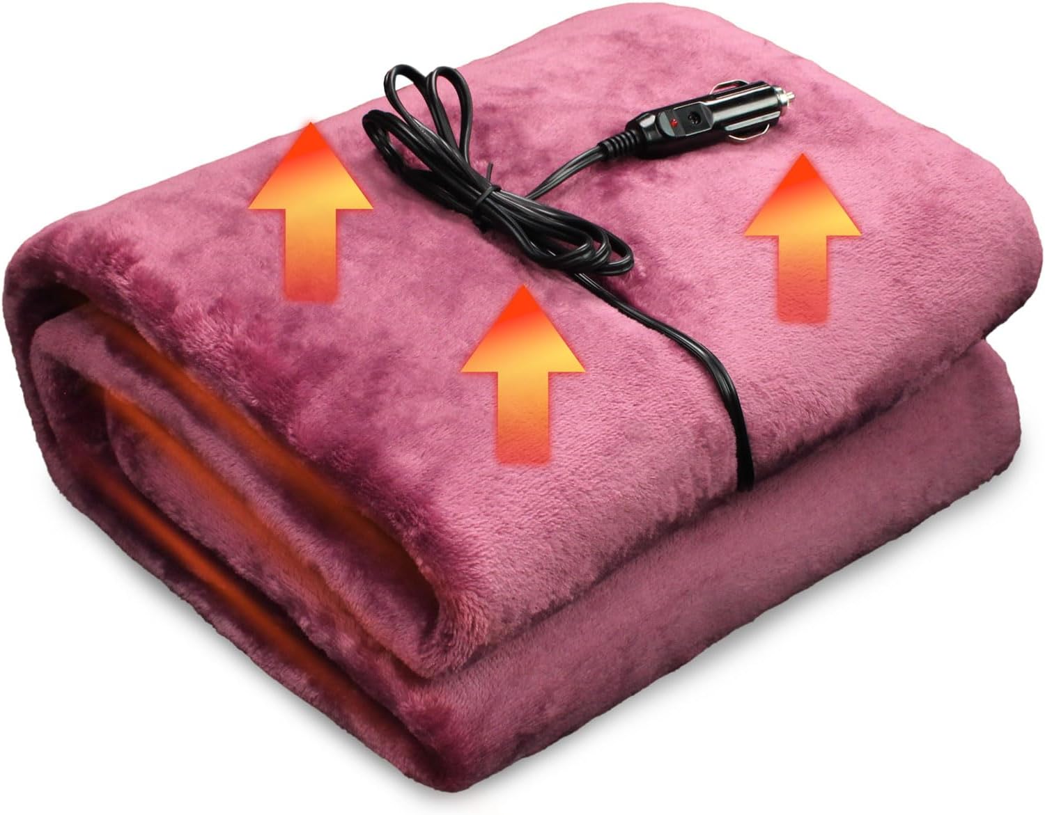 iHealthComfort Electric Blanket 12V Fast Heating Purple