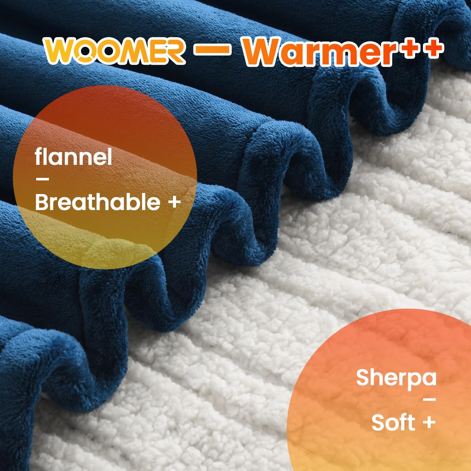 WOOMER Heated Blanket King Size with 5-Year Warranty 1