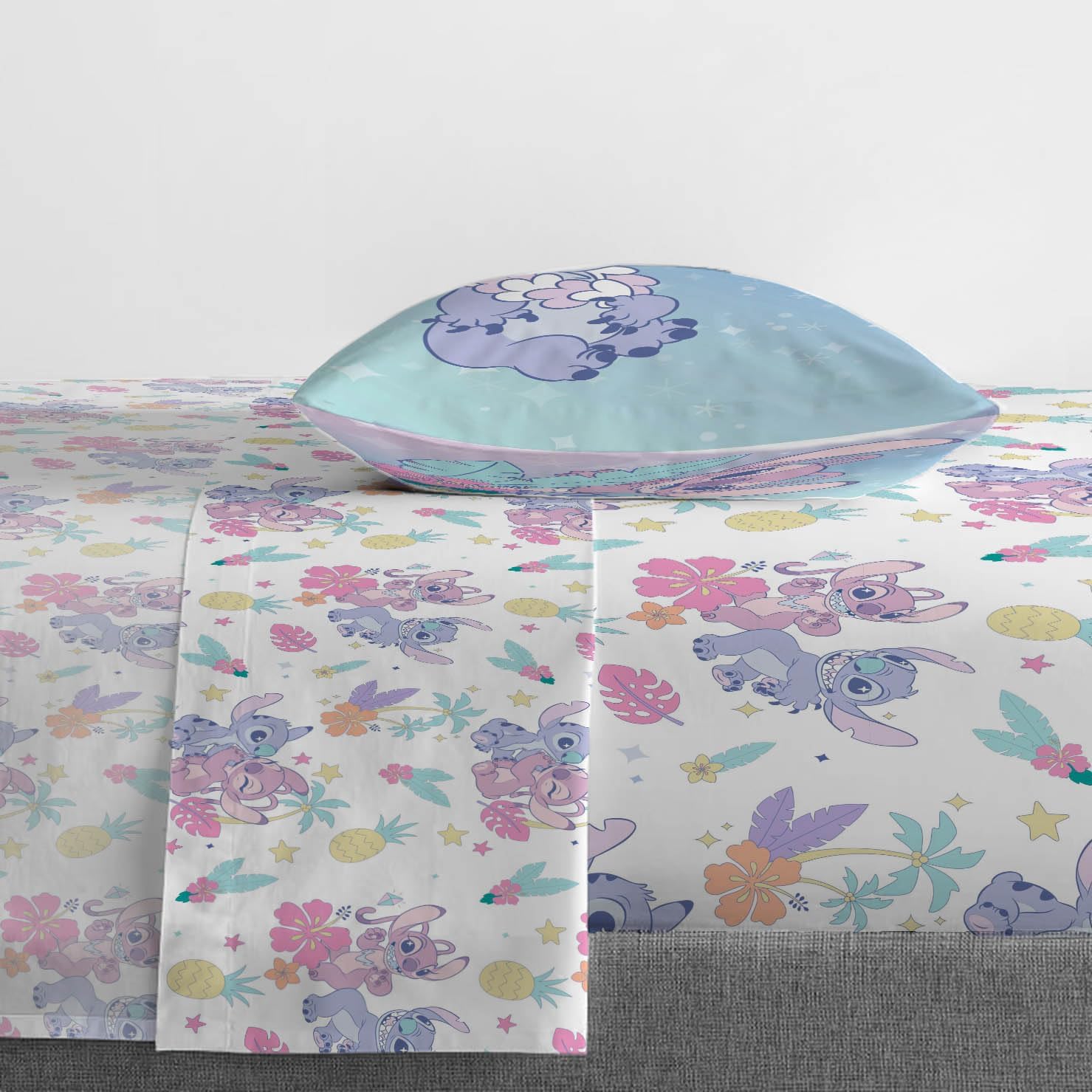 Jay Franco Disney Lilo and Stitch Twin Sheet Set