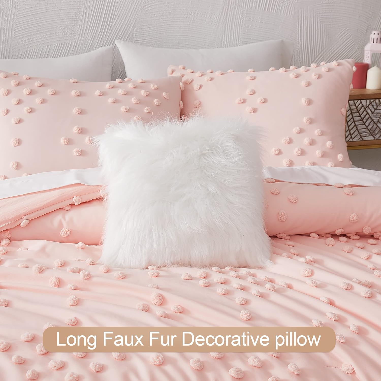 Geniospin Pink TwinTwin XL Bed-in-a-Bag Comforter Set