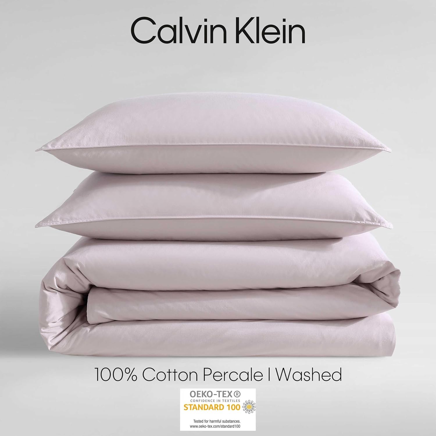 Calvin Klein Comforter Set Twin XL Washed Percale