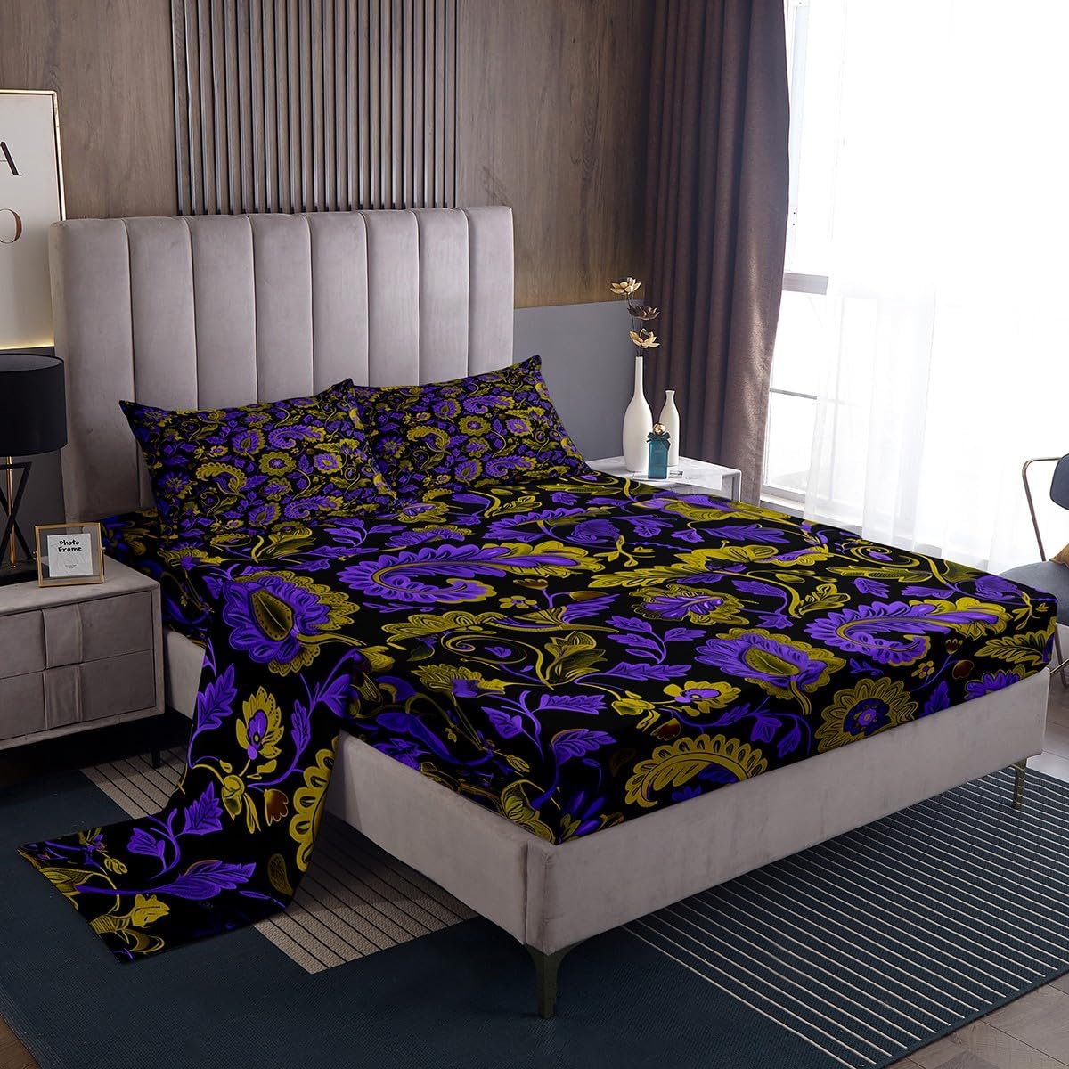 Castle Fairy Baroque Floral Twin Bedding Set