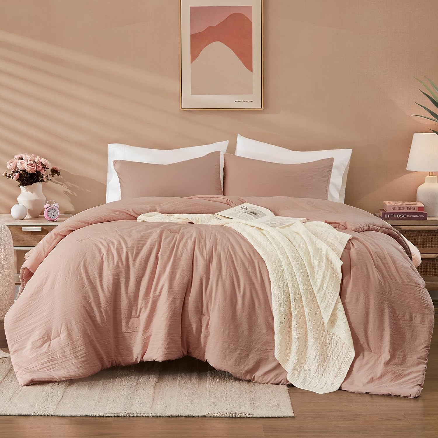 WRENSONGE Twin XL Comforter Set for Girls Teens