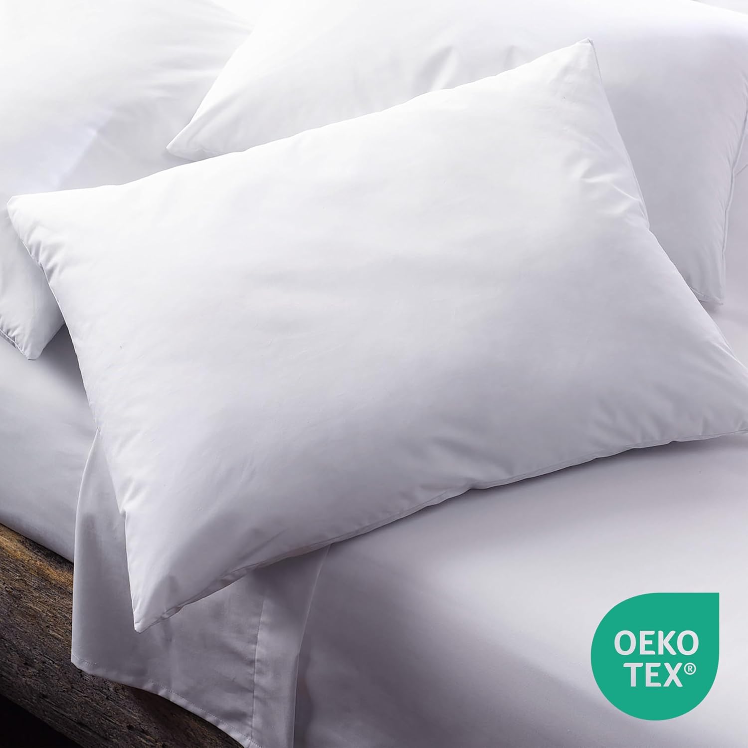 Martex 2-Pack Standard Bed Pillows - Queen Size Hotel Luxury