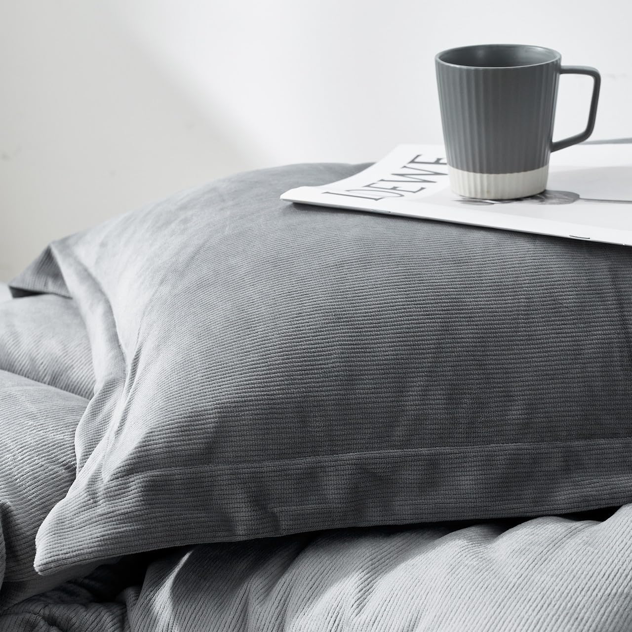 Byourbed Fatter Than Fat Comforter Set - Quiet Shade Gray 1