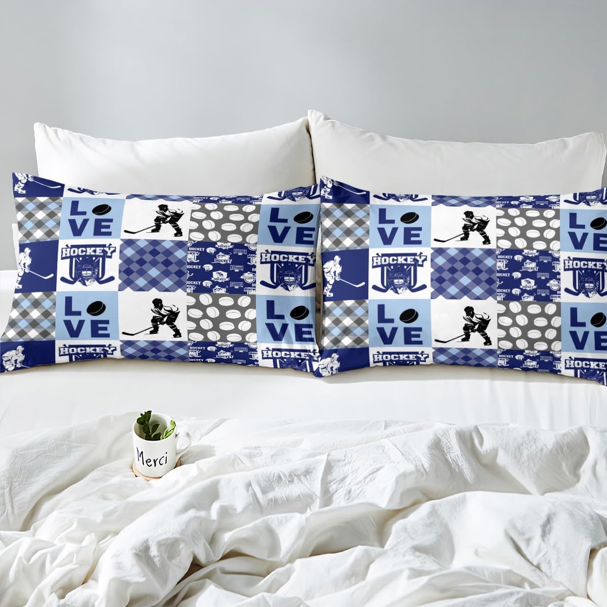 Erosebridal Ice Hockey Sheet Set for Teen Boys