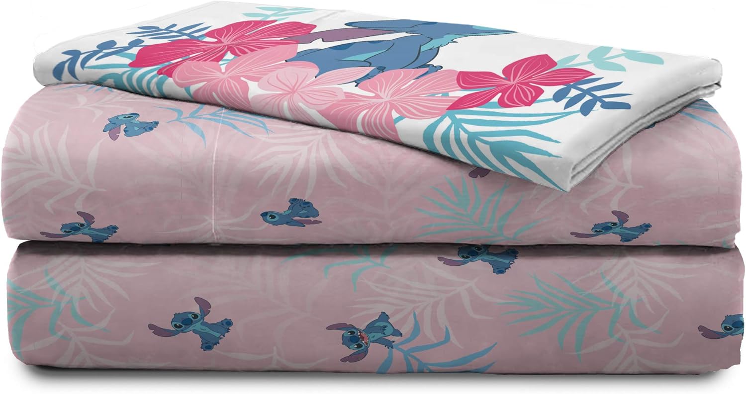 Jay Franco Lilo Stitch Twin Sheet Set - 3 Piece